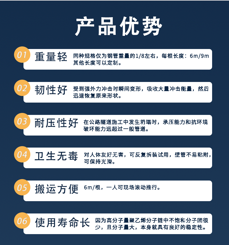 正舉新材生產(chǎn)廠家第三代隧道逃生管道口徑1米優(yōu)勢(shì)明顯(圖3)